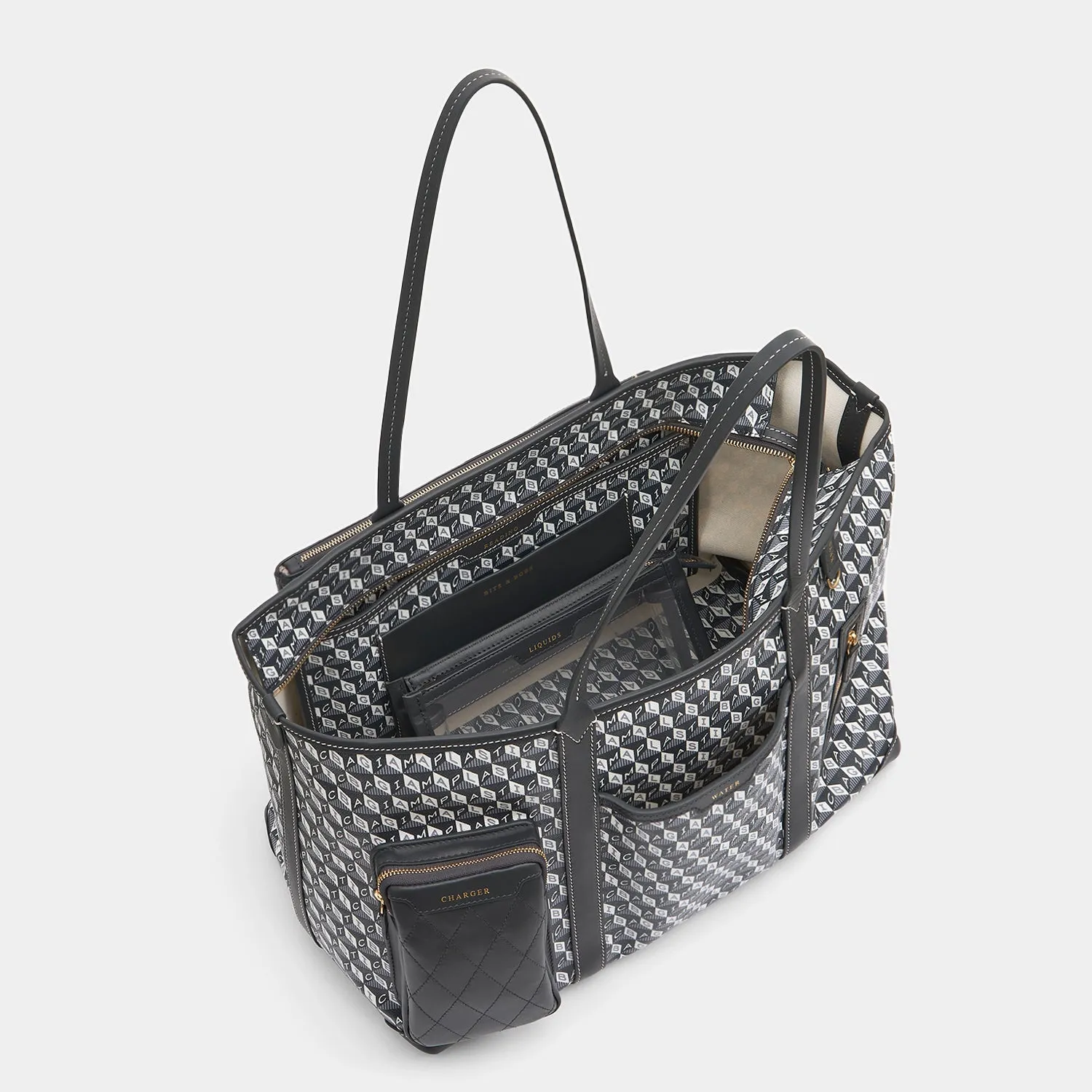 I am a Plastic Bag In-Flight Tote sold by Anya Hindmarch product image thumbnail 4