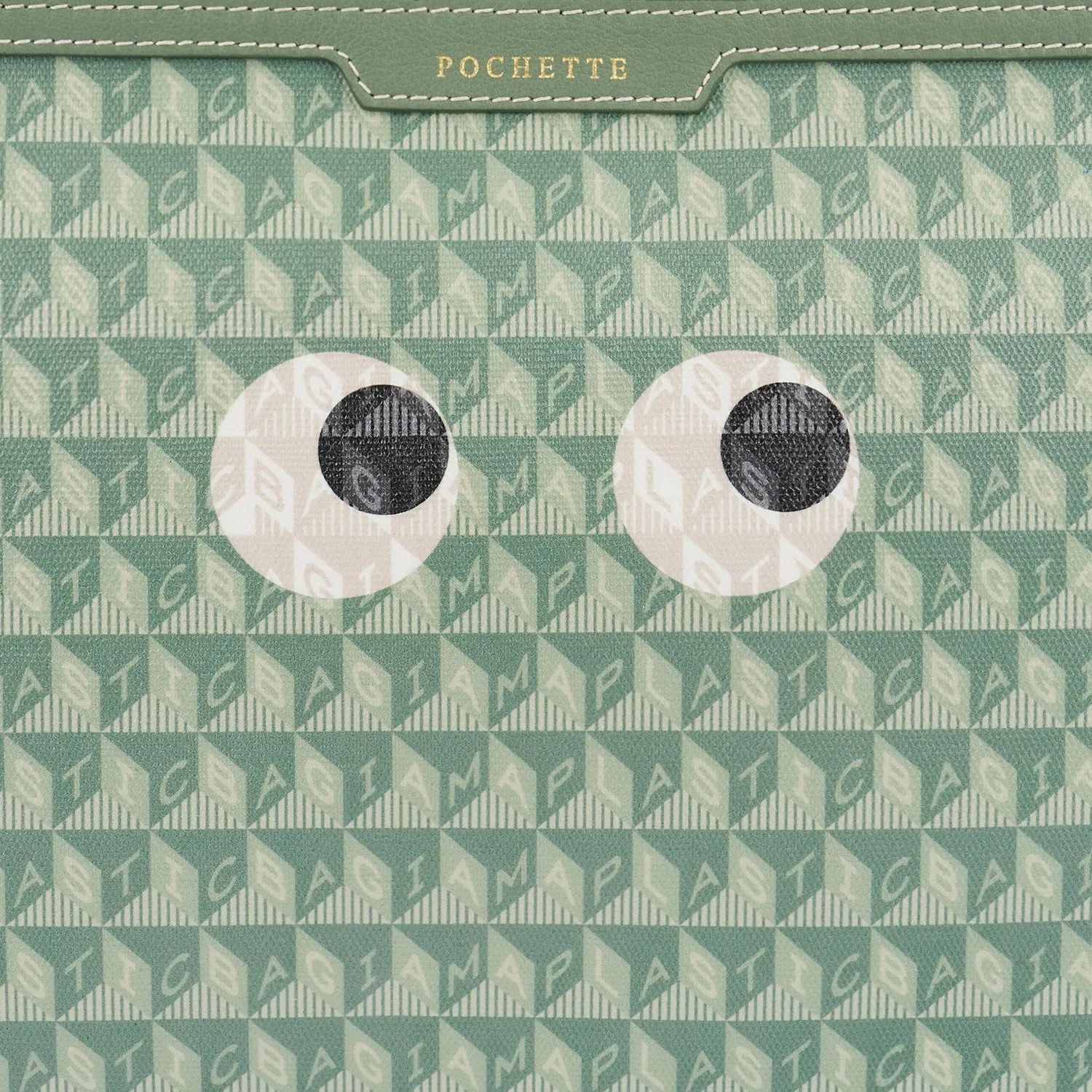 I am A Plastic Bag Eyes Pochette sold by Anya Hindmarch product image thumbnail 5