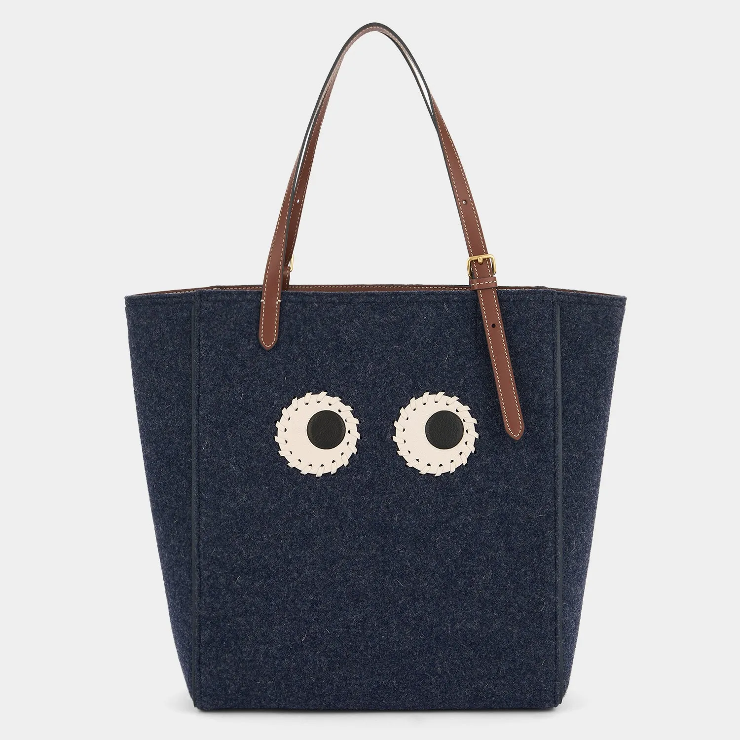 N/S Felt Small Eyes Tote sold by Anya Hindmarch
