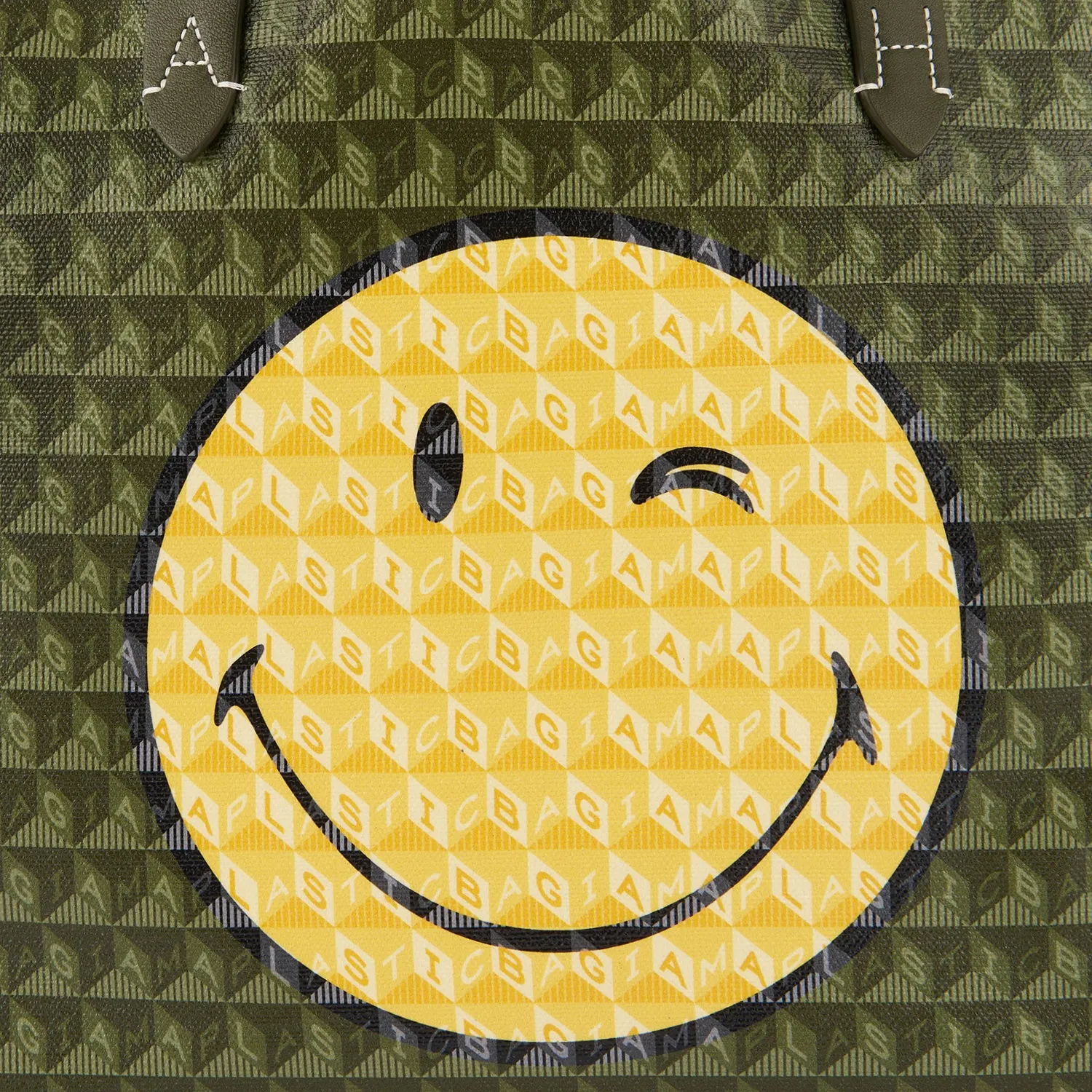 I Am A Plastic Bag Wink Tote sold by Anya Hindmarch product image thumbnail 4