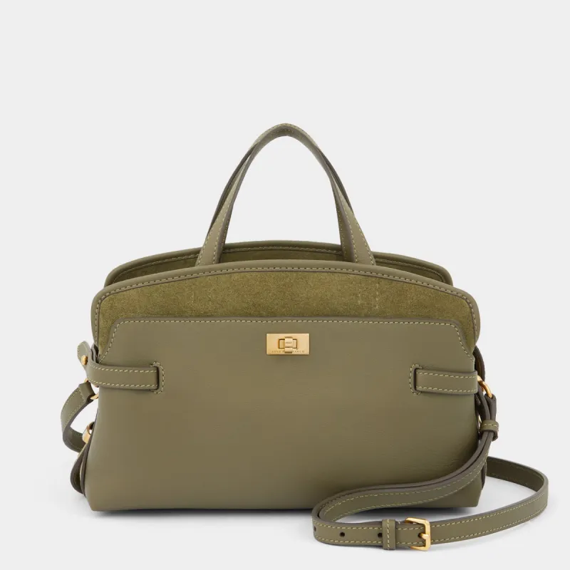 Low Classic New Mini Curve Bag - Greyish Green | Parallel