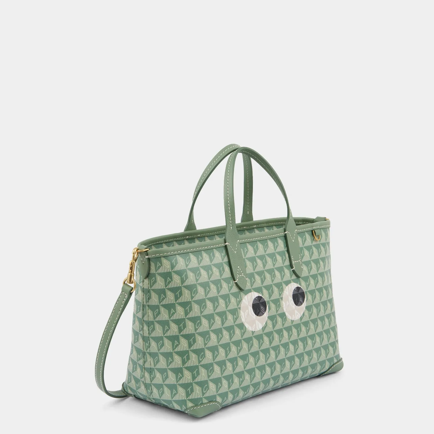 I Am A Plastic Bag XS Eyes Zipped Cross-body Tote sold by Anya Hindmarch product image thumbnail 5