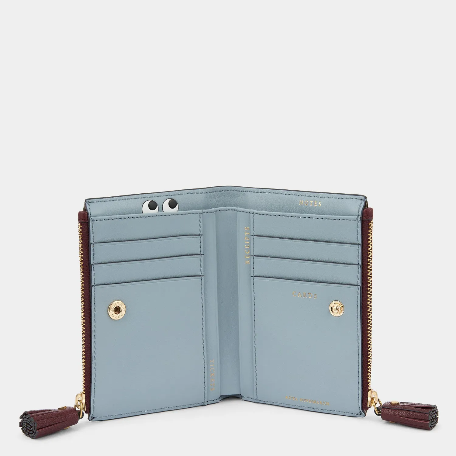 Peeping Eyes Small Double Zip Wallet sold by Anya Hindmarch product image thumbnail 3