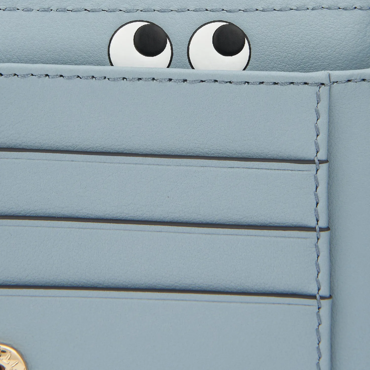 Peeping Eyes Small Double Zip Wallet sold by Anya Hindmarch product image thumbnail 4