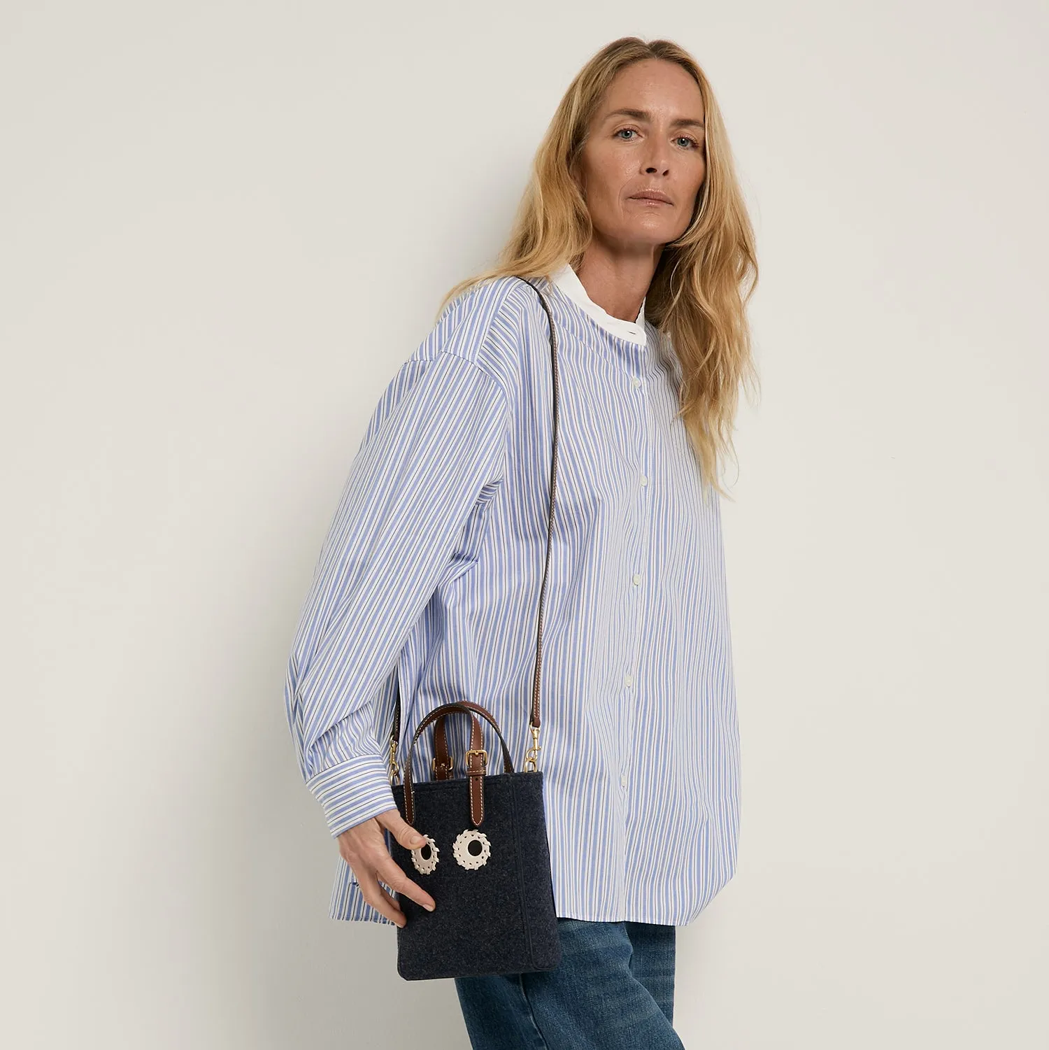 N/S Felt Mini Eyes Cross-body Tote sold by Anya Hindmarch product image thumbnail 2