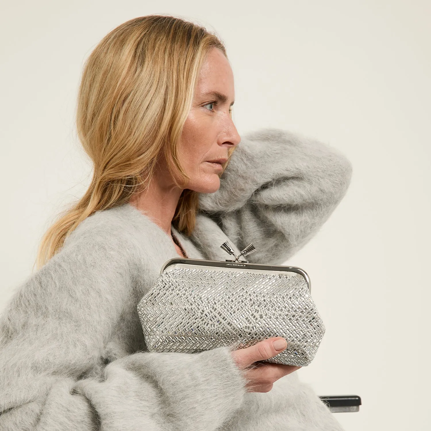 Maud Neeson Crystal Tassel Clutch sold by Anya Hindmarch product image thumbnail 2