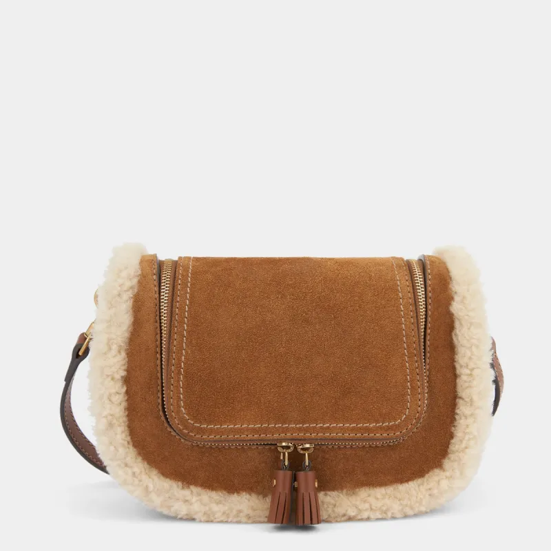Suede Small Vere Satchel sold by Anya Hindmarch