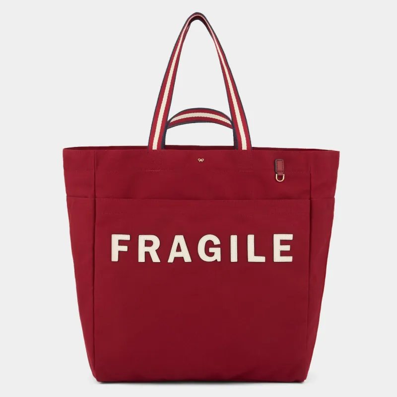 Fragile Household Tote made by Anya Hindmarch