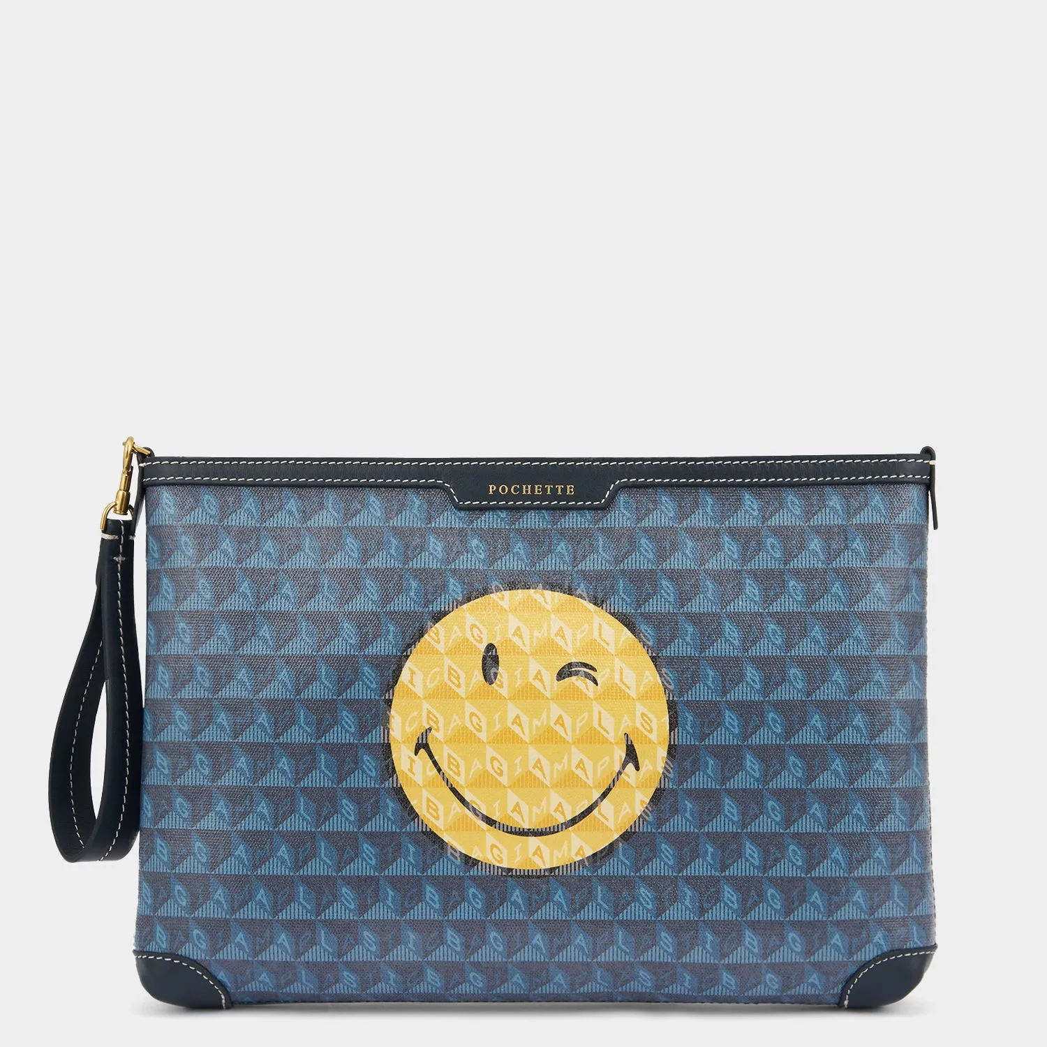 I am a Plastic Bag Wink Pochette sold by Anya Hindmarch