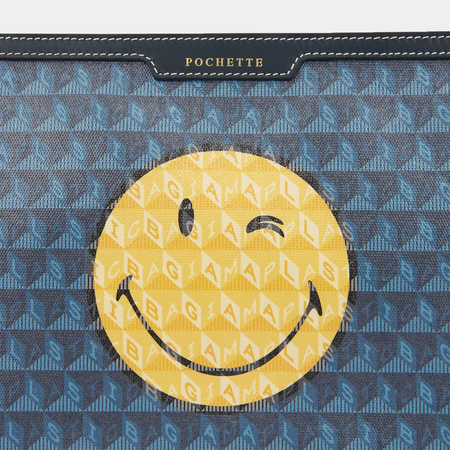 I am a Plastic Bag Wink Pochette sold by Anya Hindmarch product image thumbnail 4