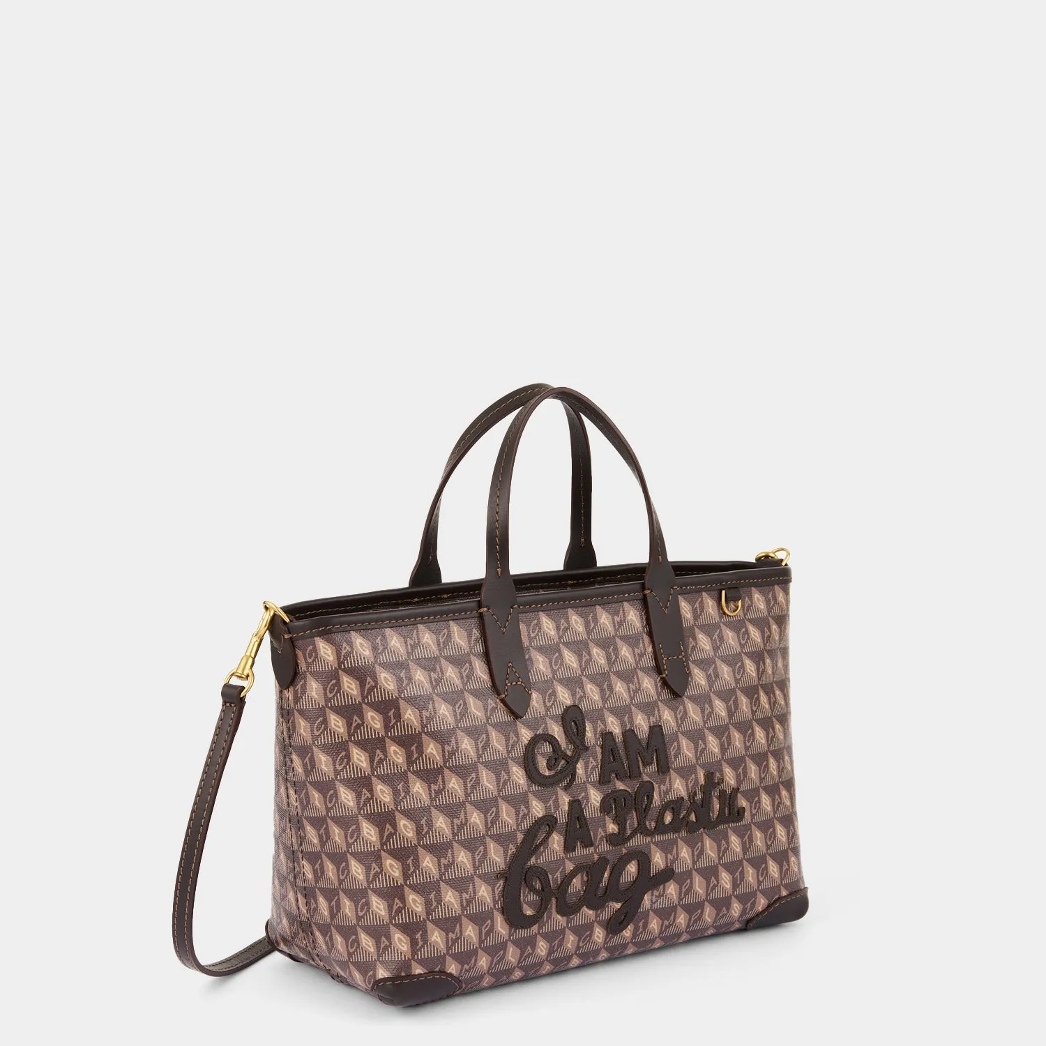 I Am A Plastic Bag XS Zipped Motif Cross-body Tote sold by Anya Hindmarch product image thumbnail 2