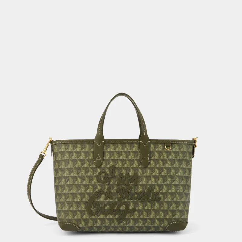 I Am A Plastic Bag XS Zipped Motif Cross-body Tote sold by Anya Hindmarch