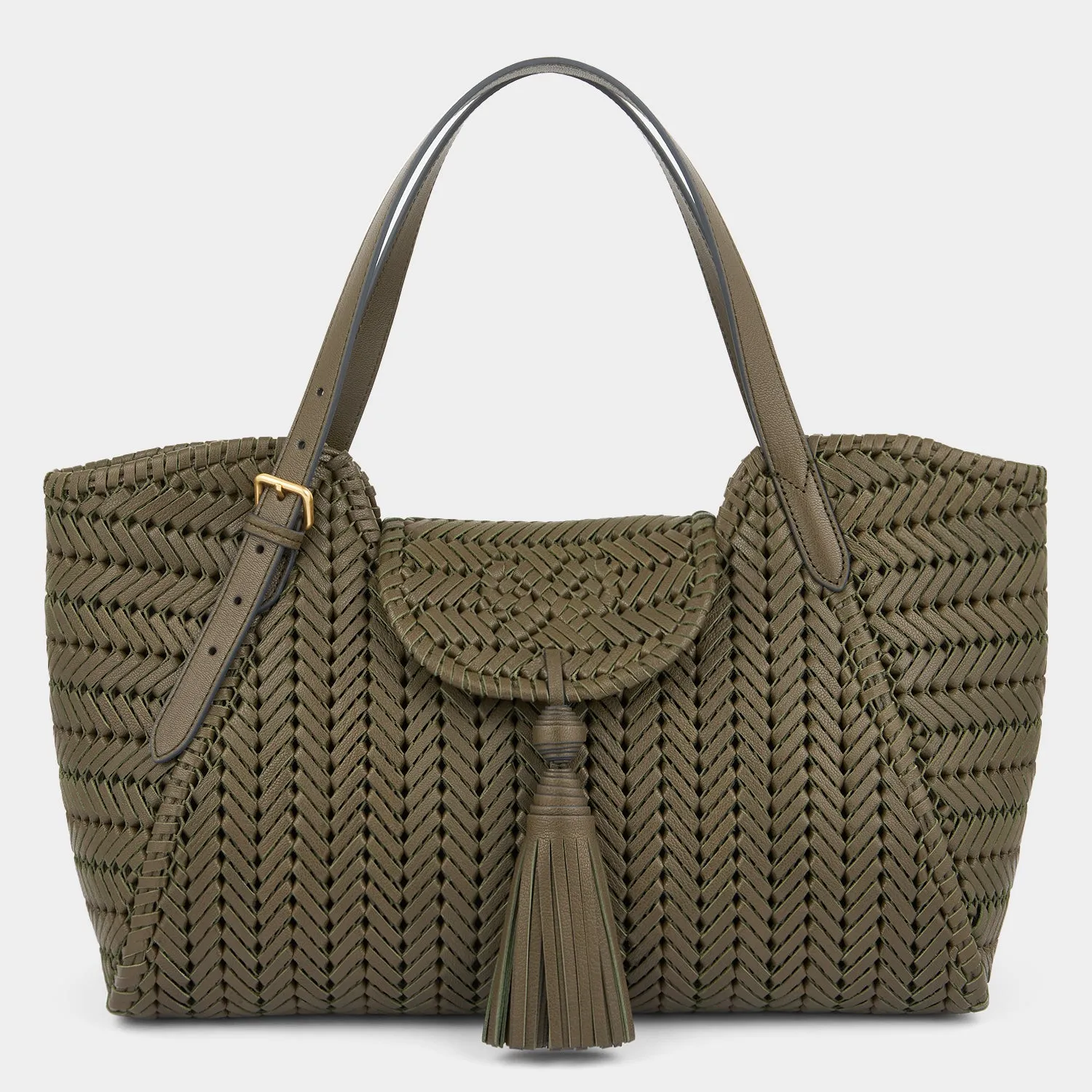 Neeson Tassel Tote sold by Anya Hindmarch