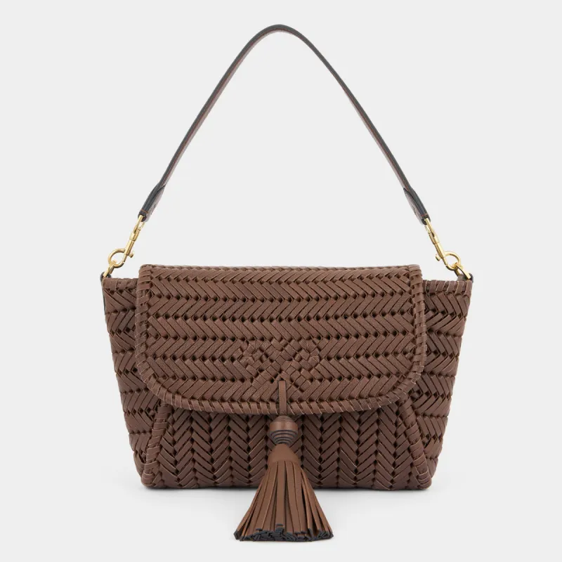 Neeson Tassel Shoulder Bag made by Anya Hindmarch