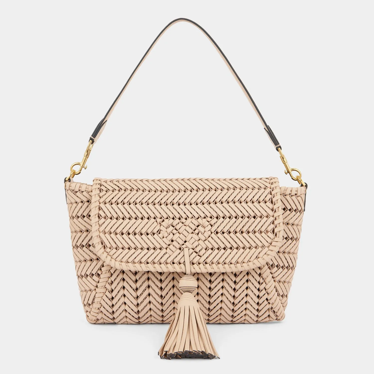 Neeson Tassel Shoulder Bag sold by Anya Hindmarch