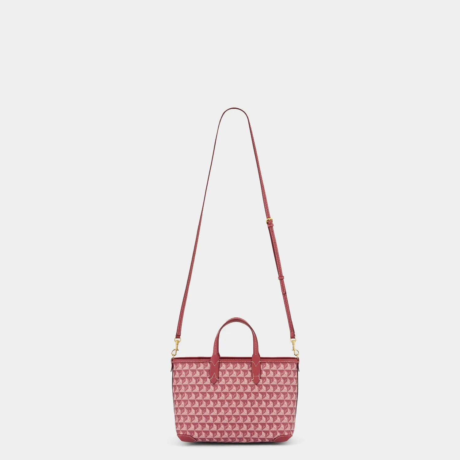 I Am A Plastic Bag Motif XS Zipped Cross-body Tote sold by Anya Hindmarch product image thumbnail 5