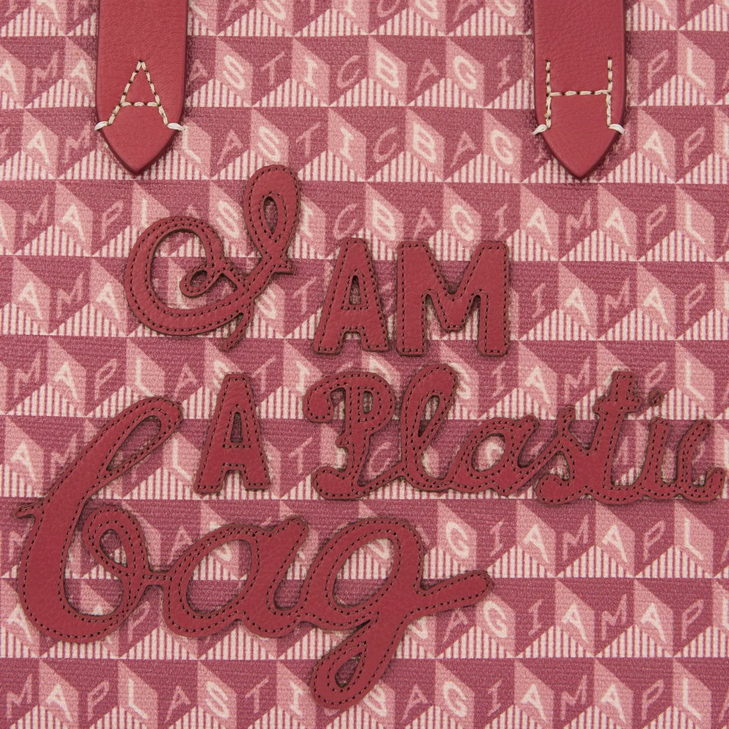 I Am A Plastic Bag Motif XS Zipped Cross-body Tote sold by Anya Hindmarch product image thumbnail 4