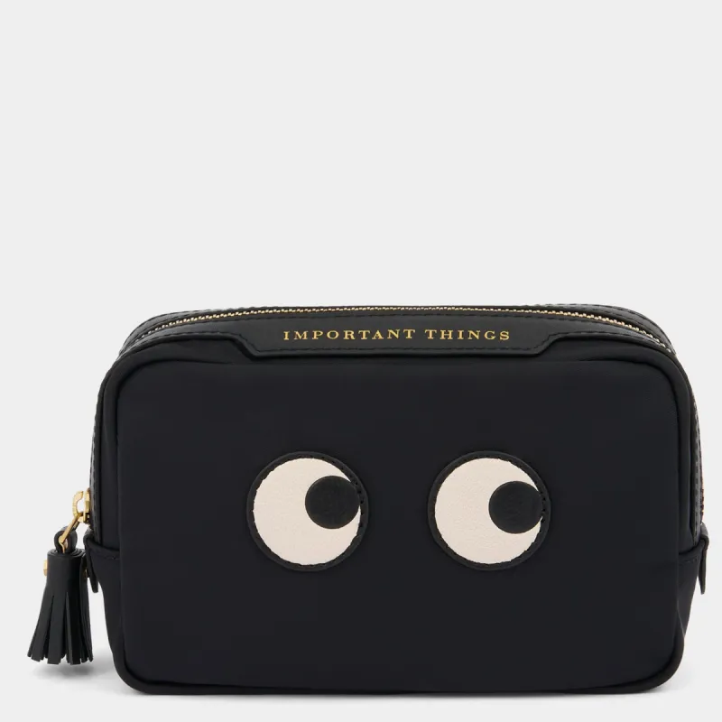 Eyes important Things Pouch sold by Anya Hindmarch