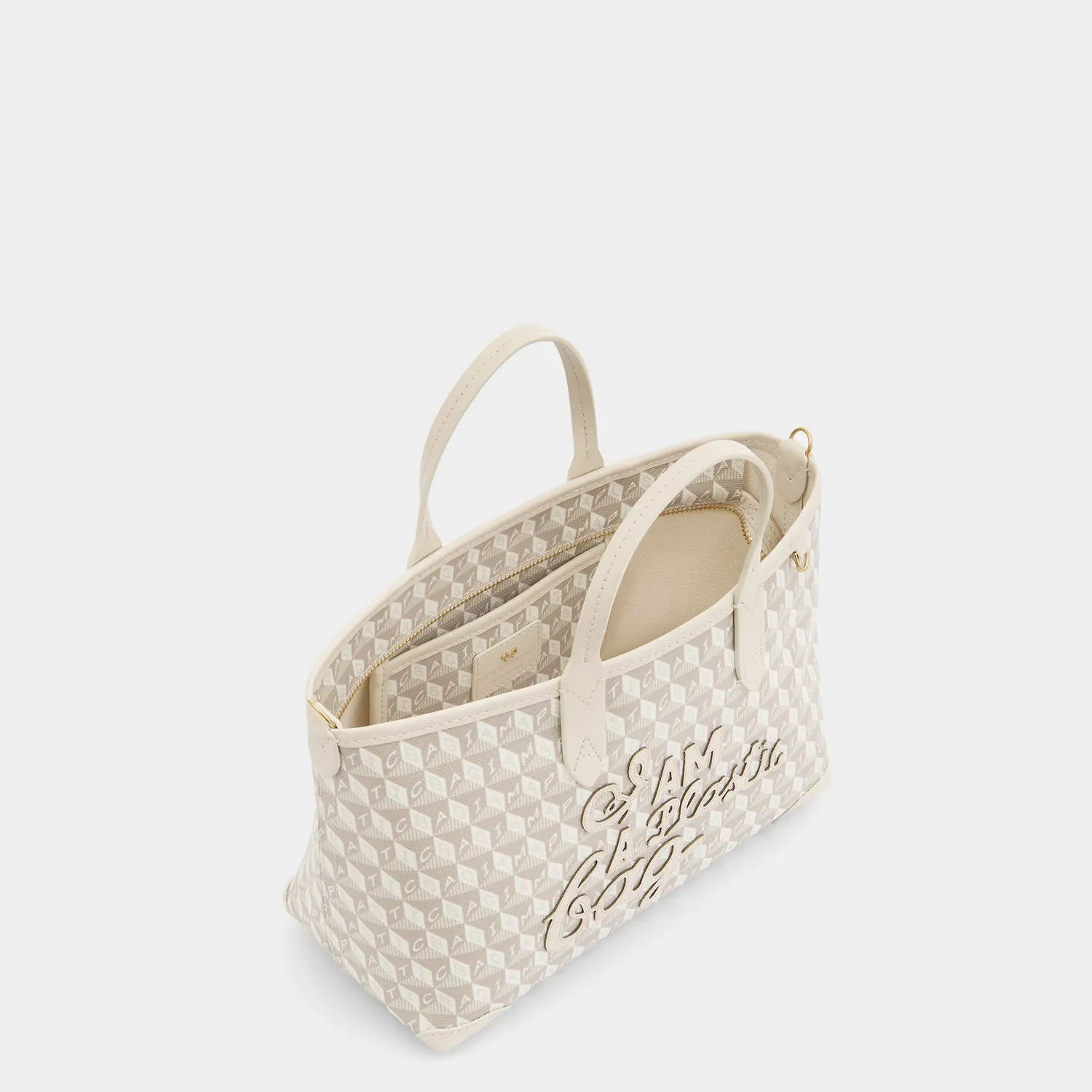 I Am A Plastic Bag XS Zipped Motif Cross-body Tote sold by Anya Hindmarch product image thumbnail 4