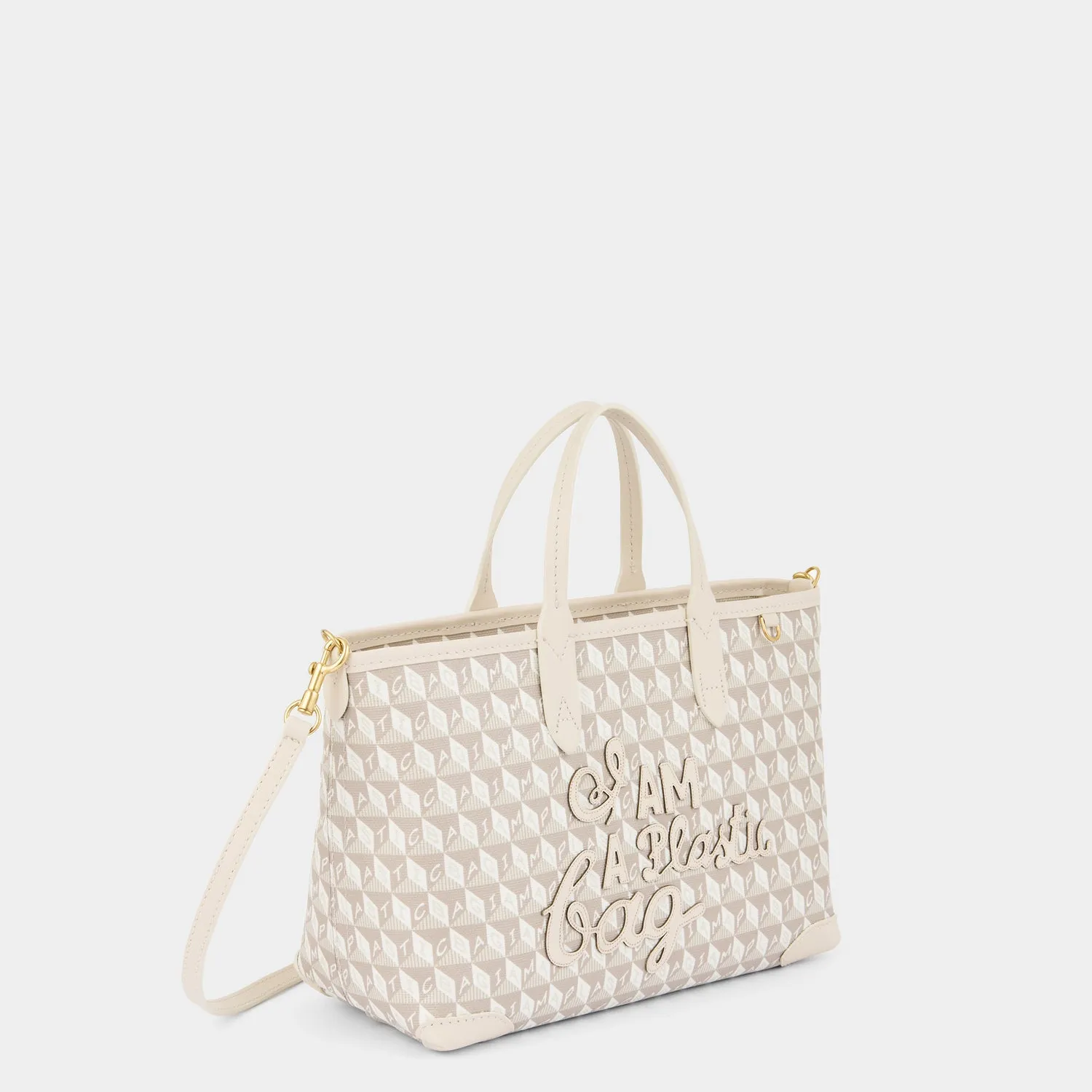 I Am A Plastic Bag XS Zipped Motif Cross-body Tote sold by Anya Hindmarch product image thumbnail 3