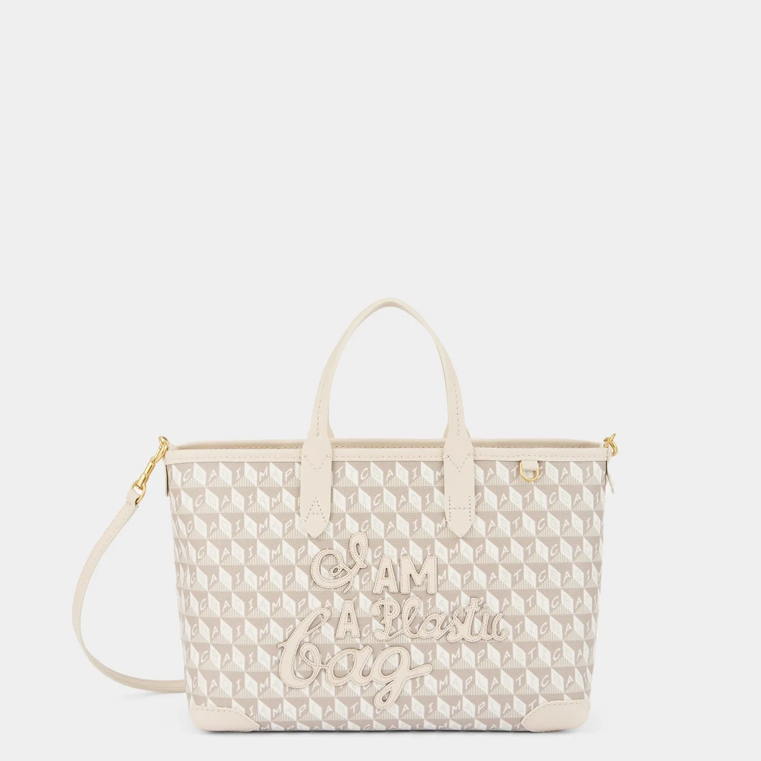 I Am A Plastic Bag XS Zipped Motif Cross-body Tote sold by Anya Hindmarch