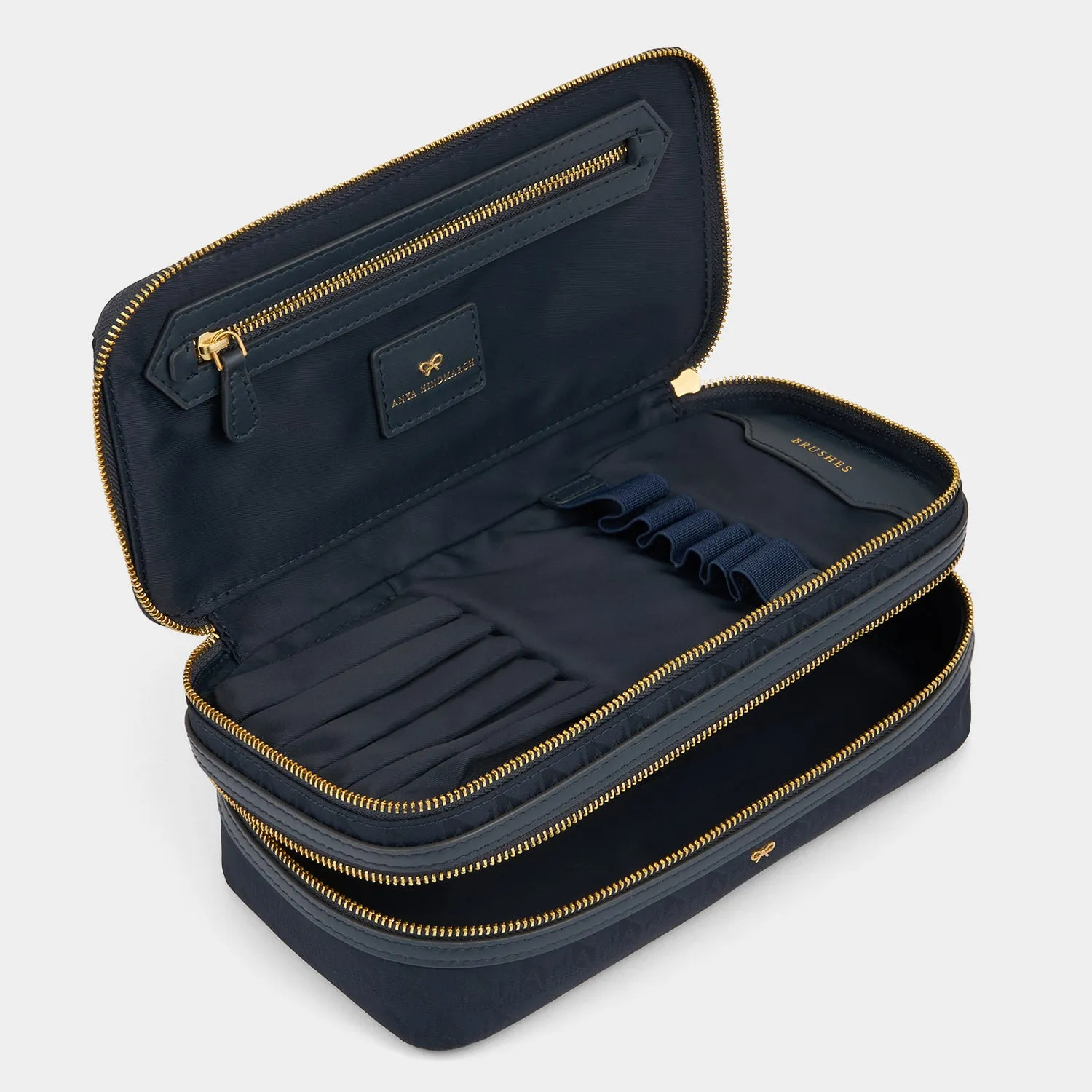 Logo Make-Up Pouch sold by Anya Hindmarch product image thumbnail 3