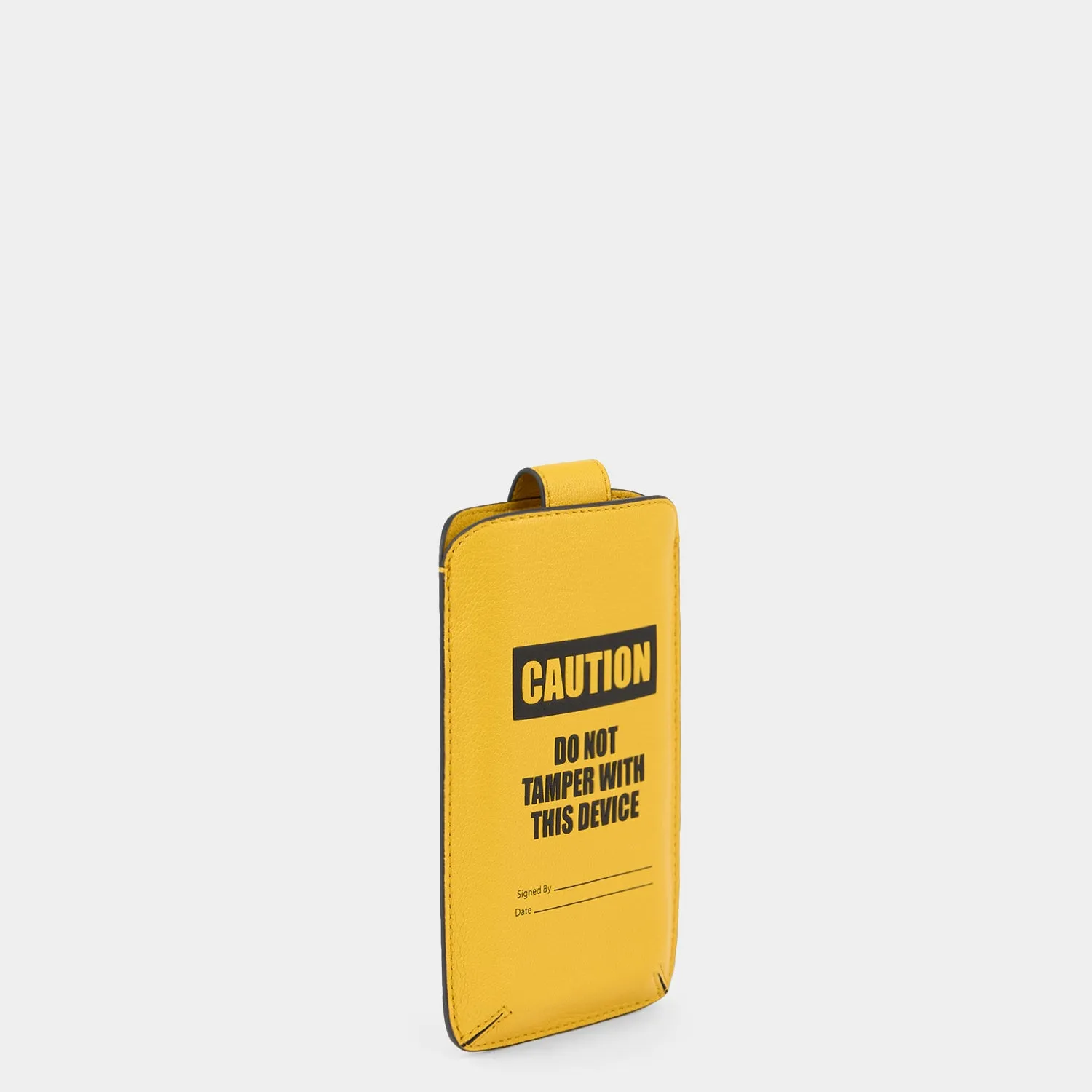 Caution Sunglasses Pouch sold by Anya Hindmarch product image thumbnail 3