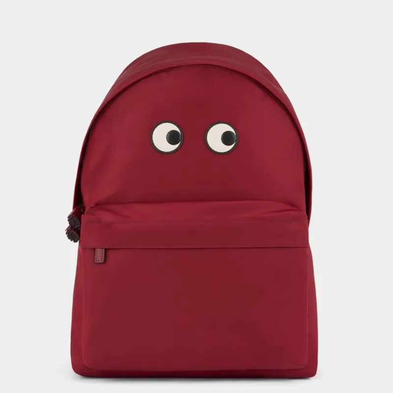 Eyes Backpack made by Anya Hindmarch