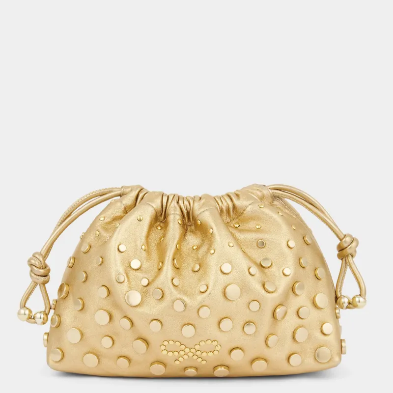 Studs Drawstring Pouch sold by Anya Hindmarch