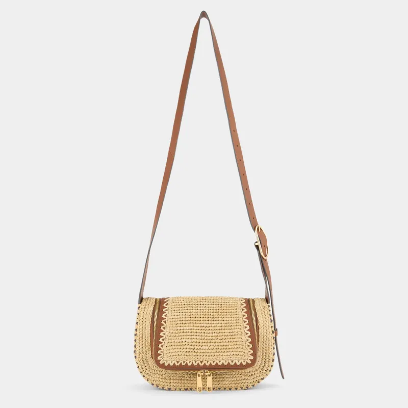 Vere Raffia Small Cross-body sold by Anya Hindmarch
