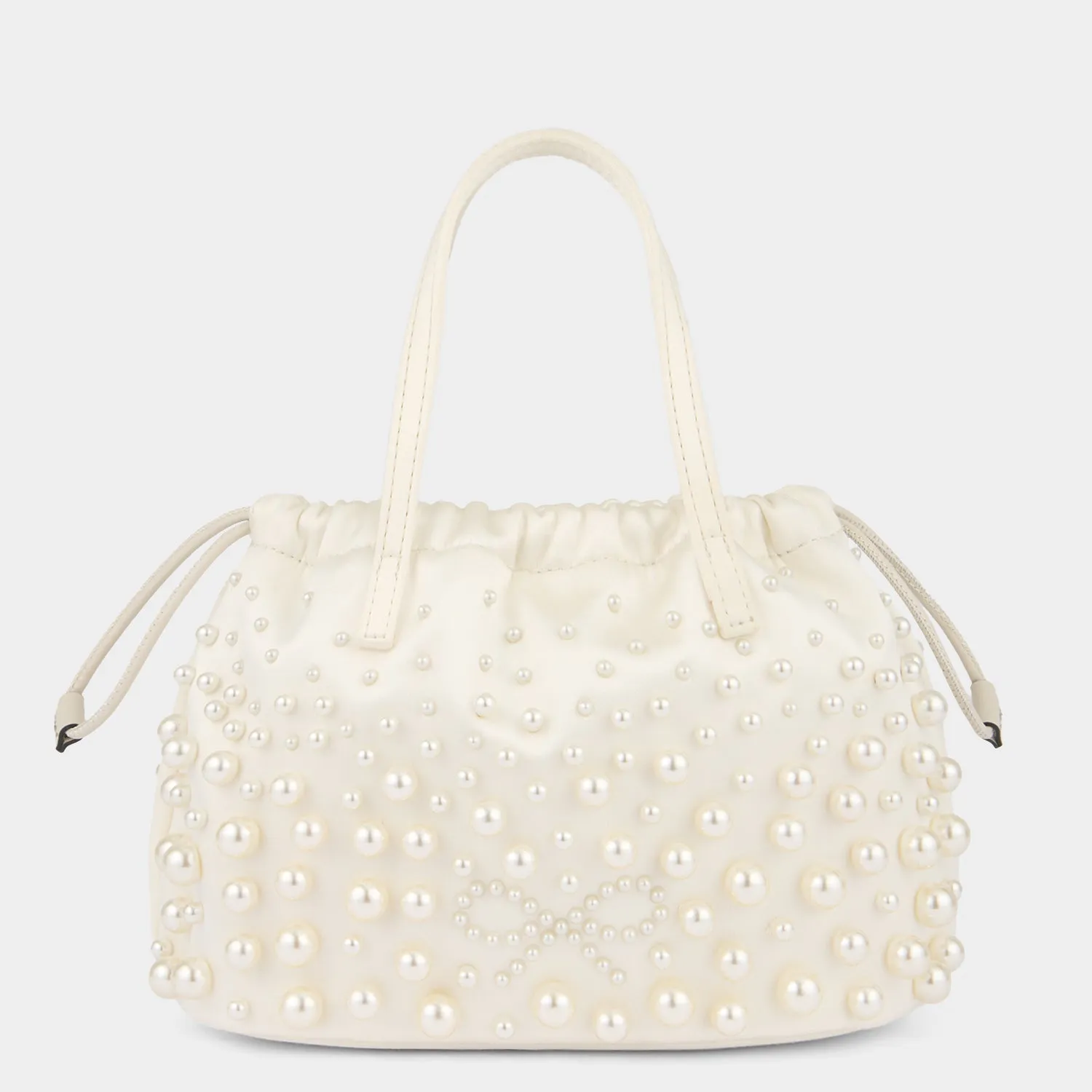 Pearl Bead Drawstring Pouch sold by Anya Hindmarch