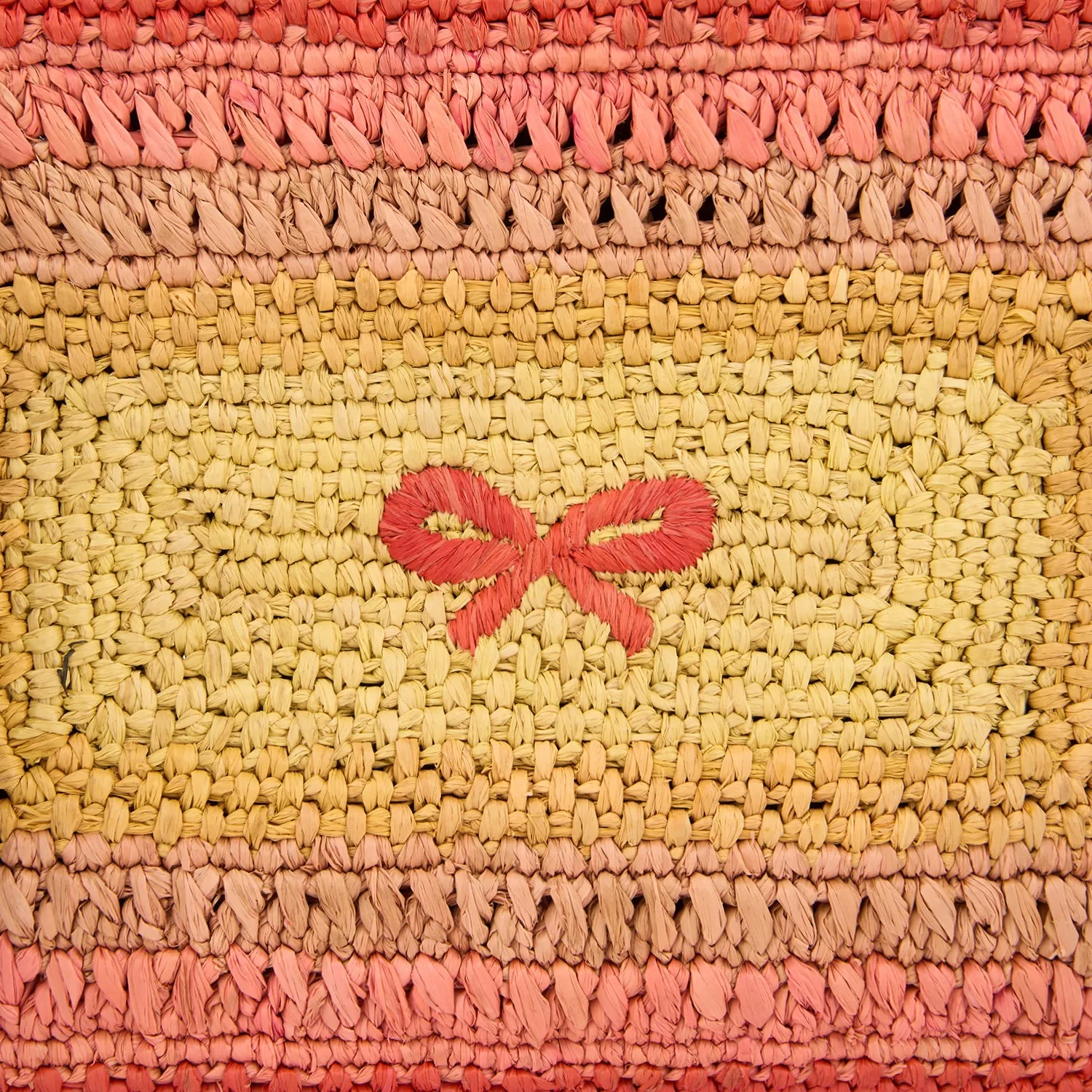 Raffia Tassel Bow Clutch sold by Anya Hindmarch product image thumbnail 4