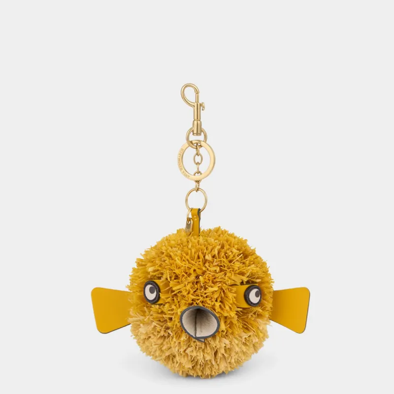Raffia Blowfish Charm sold by Anya Hindmarch