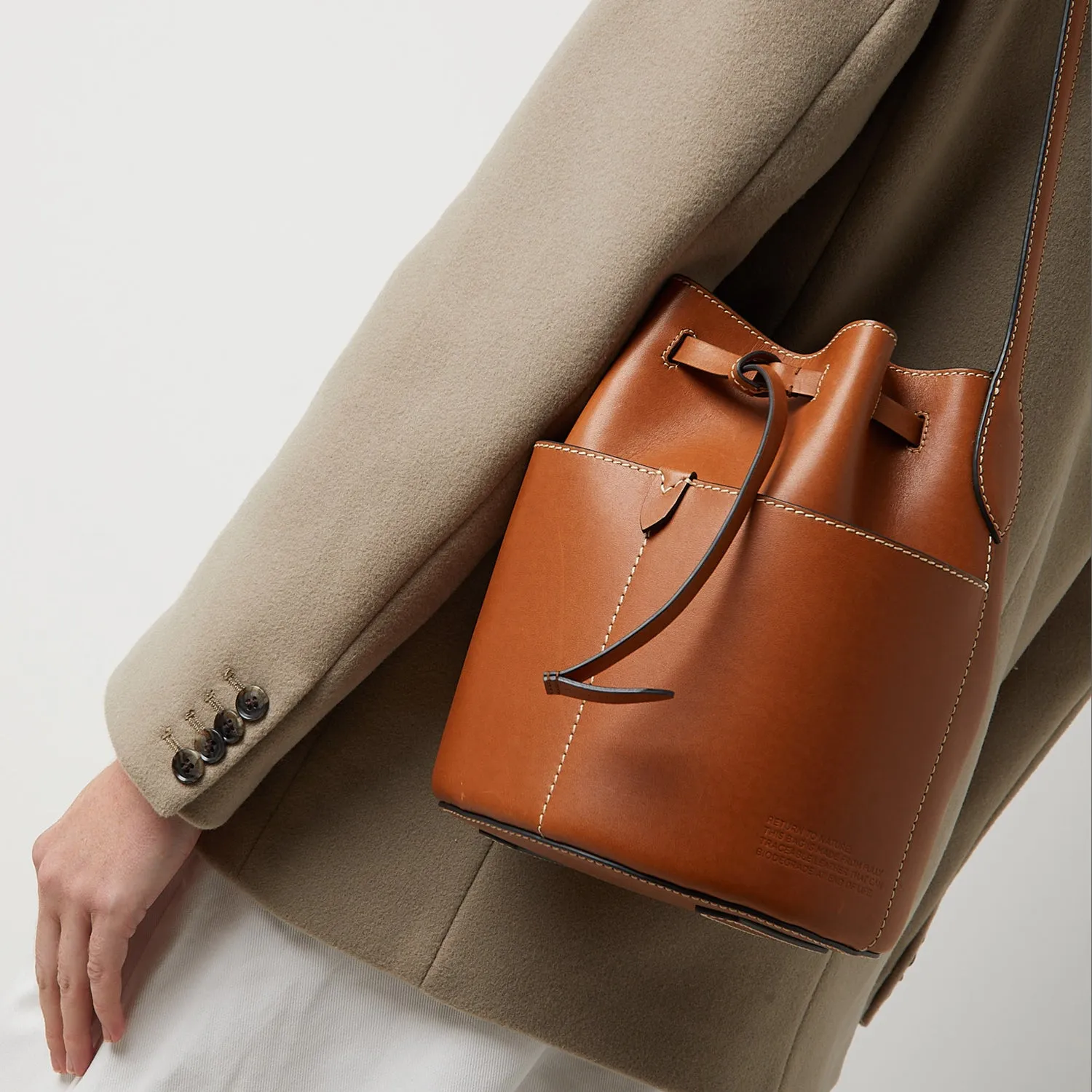 Return to Nature Small Bucket Bag sold by Anya Hindmarch product image thumbnail 5