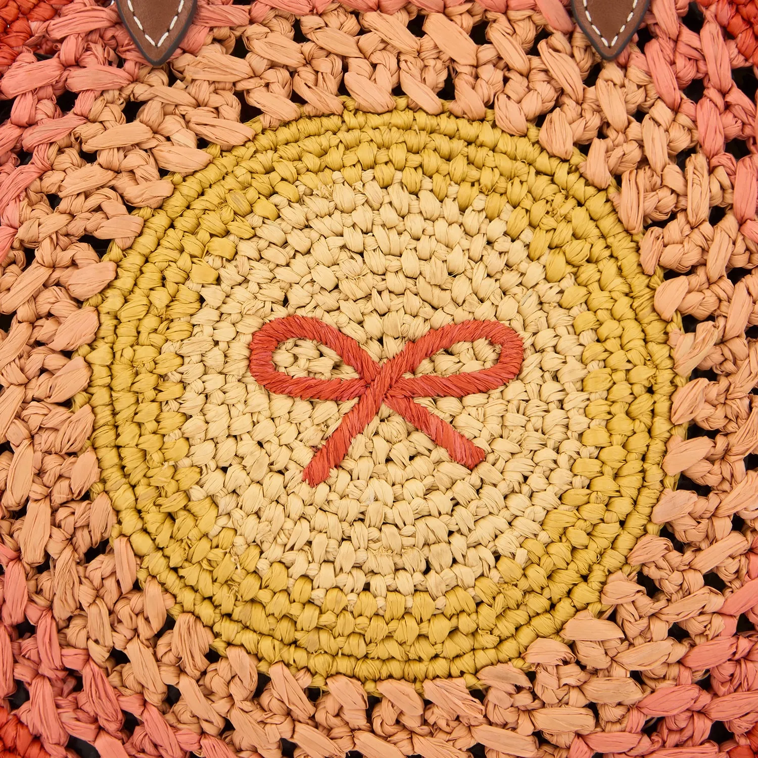 Raffia Small Round Bow Cross-body Tote sold by Anya Hindmarch product image thumbnail 5