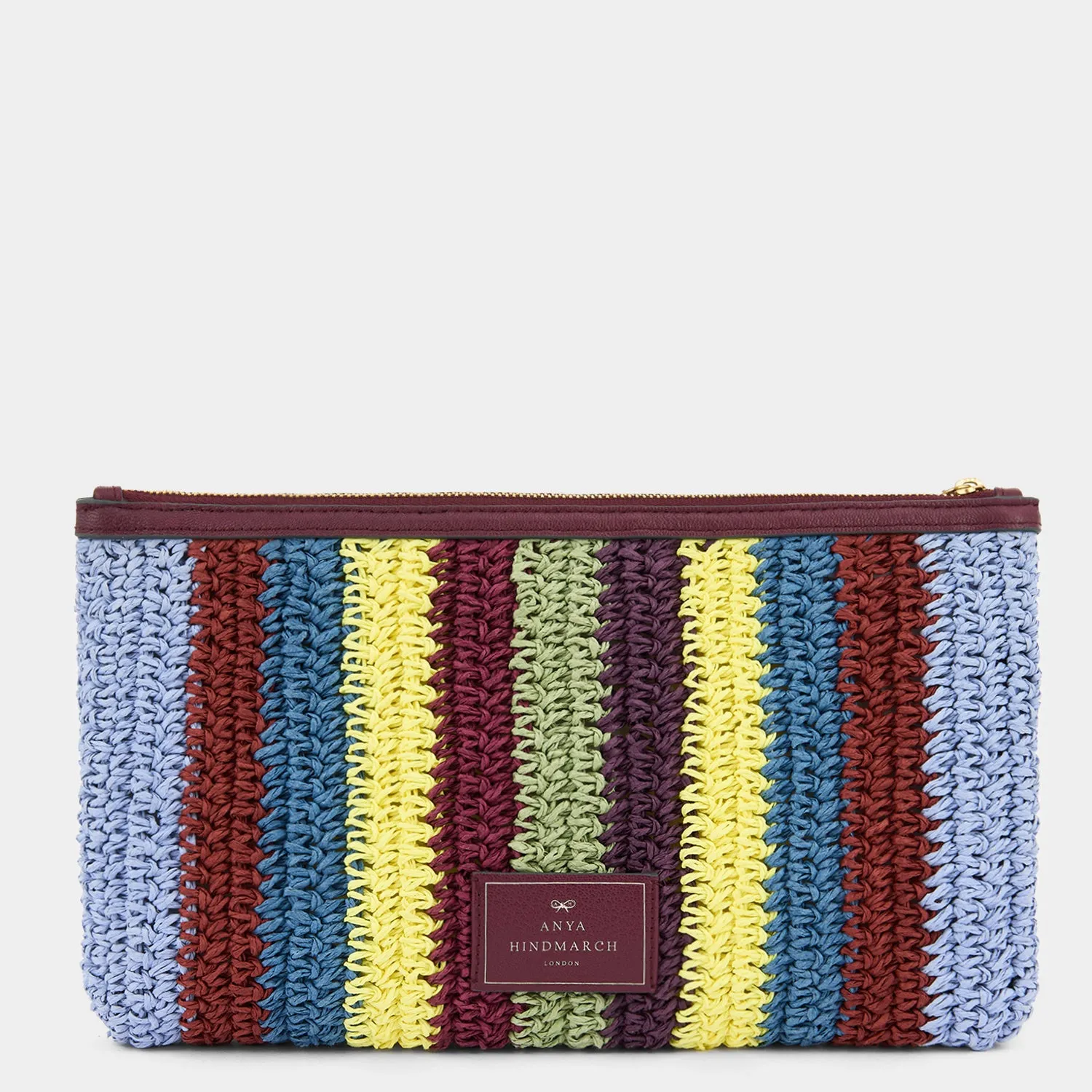 Anya Brands Pochette Pez in Multi Paper Raffia sold by Anya Hindmarch product image thumbnail 5
