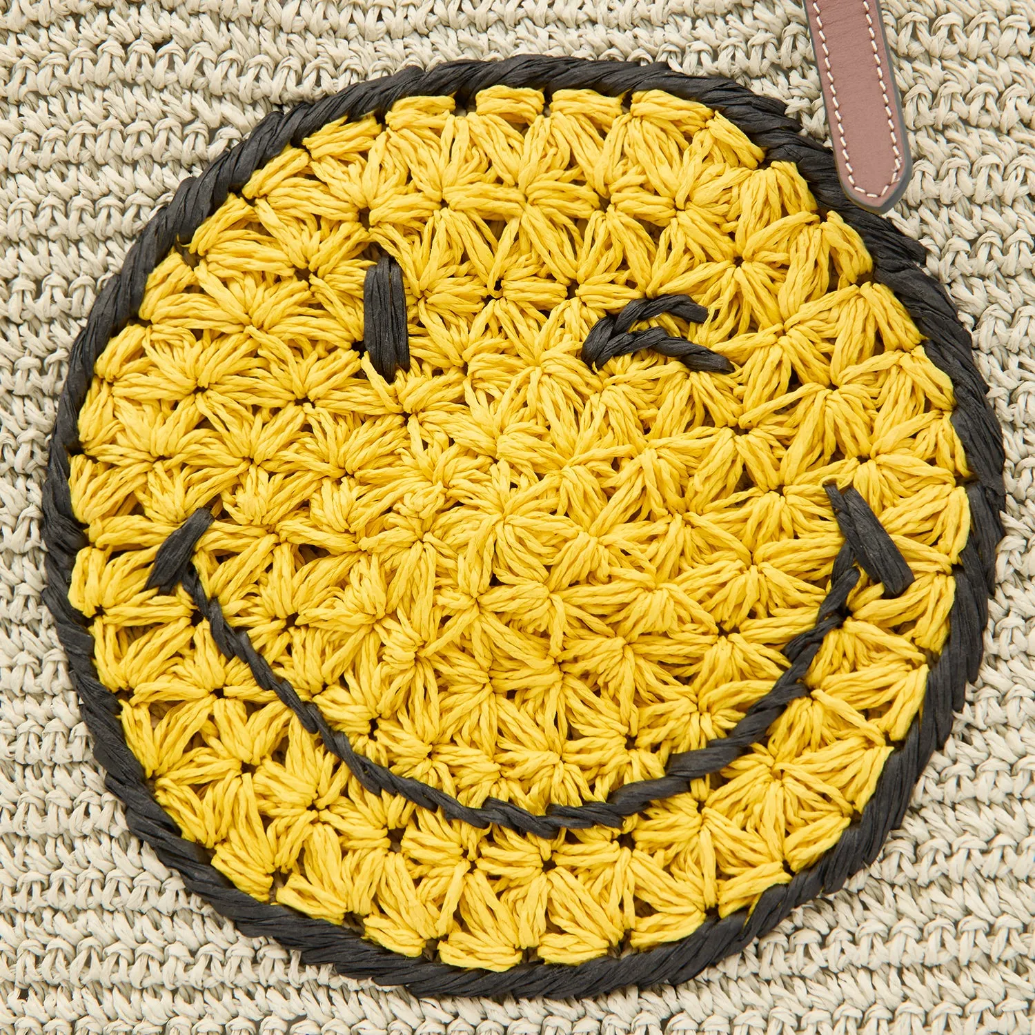 Raffia N/S Wink Tote sold by Anya Hindmarch product image thumbnail 4