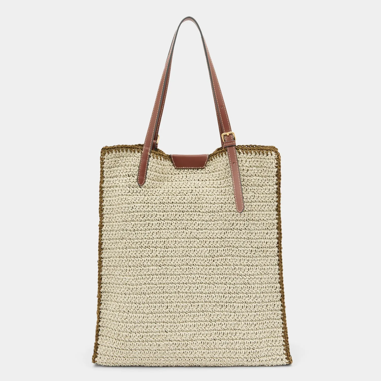 Raffia N/S Wink Tote sold by Anya Hindmarch product image thumbnail 5