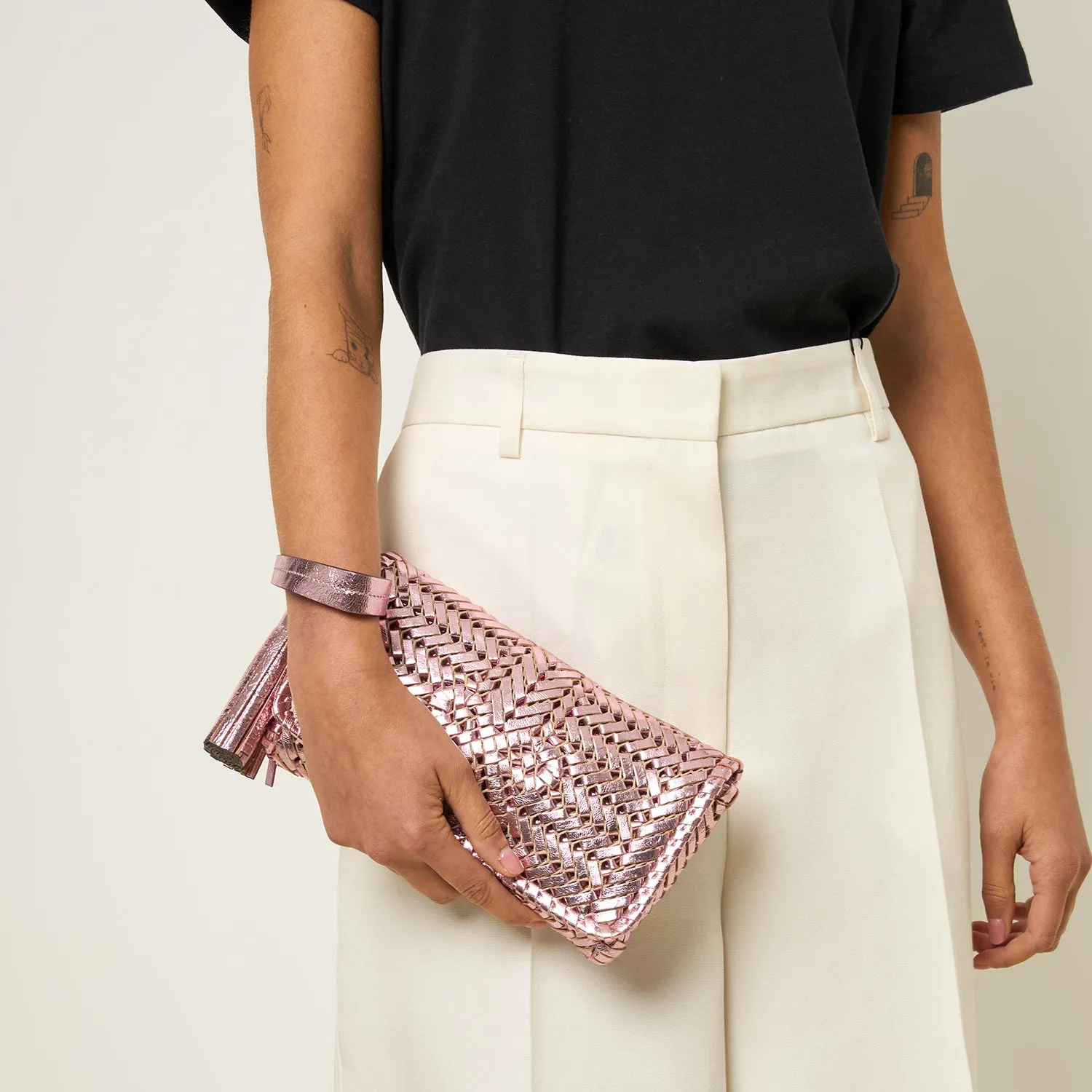 Neeson Tassel Clutch sold by Anya Hindmarch product image thumbnail 2