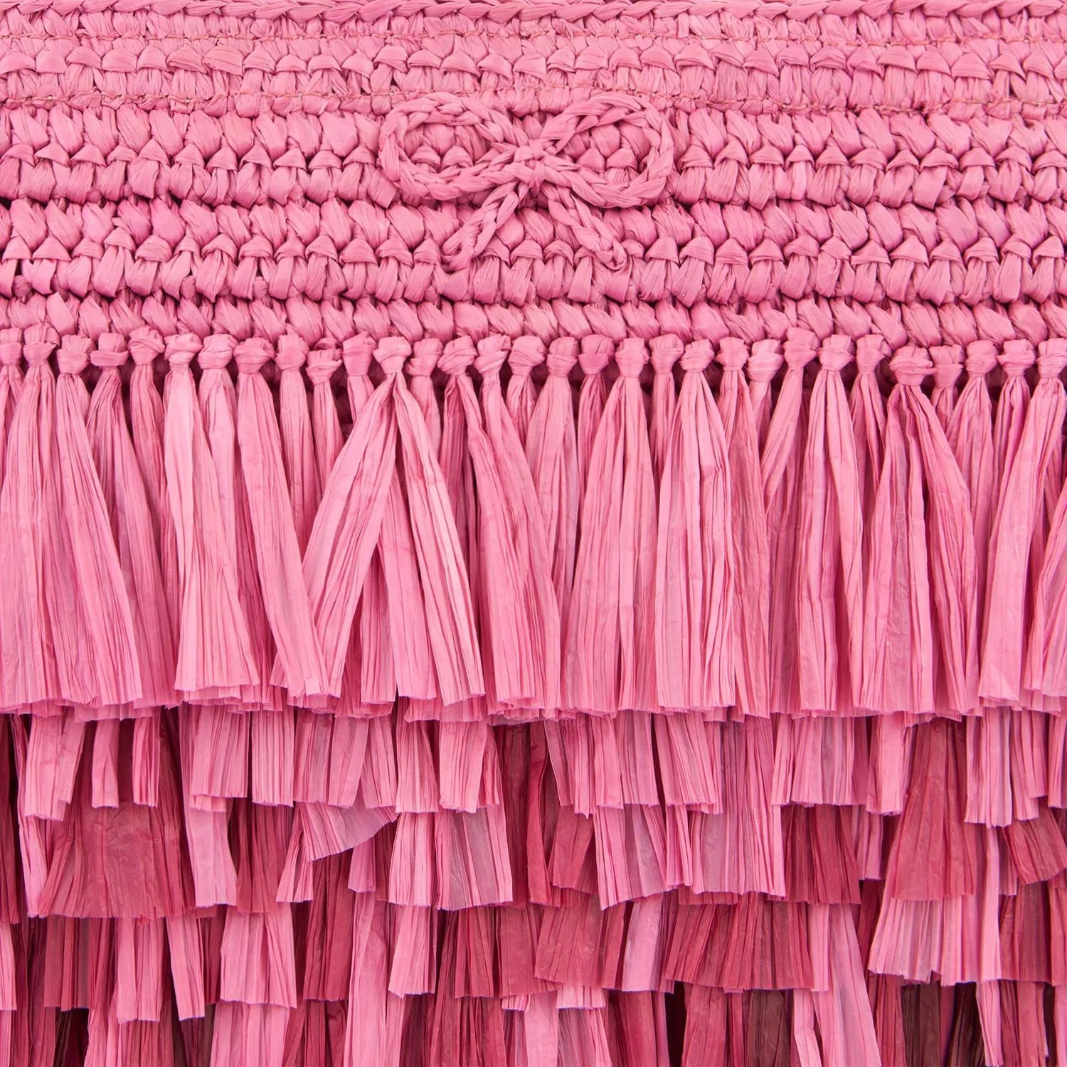 Dégradé Shag Raffia Clutch sold by Anya Hindmarch product image thumbnail 4
