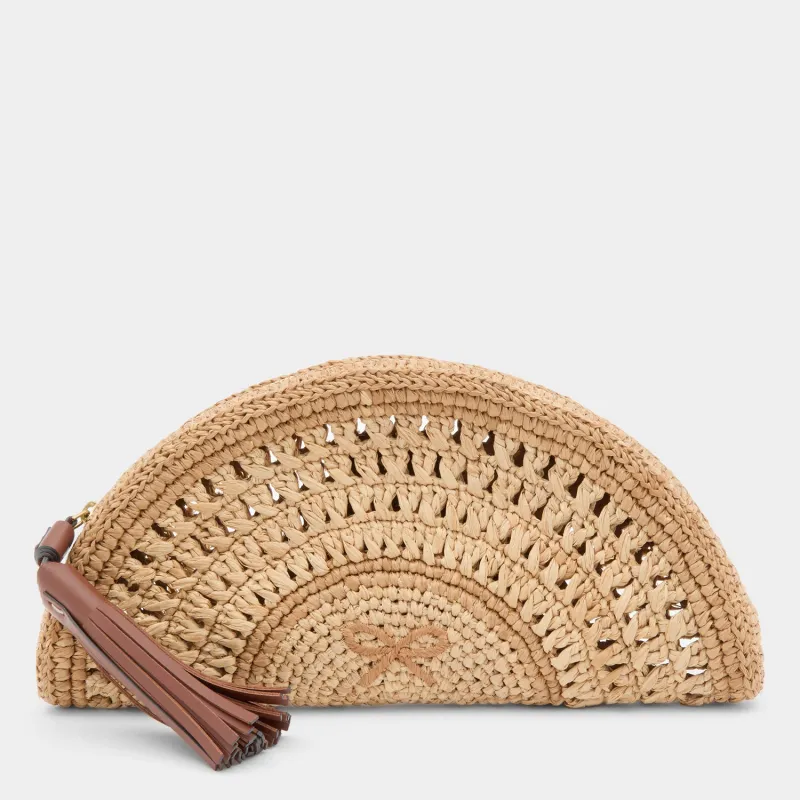 Half Moon Bow Clutch sold by Anya Hindmarch