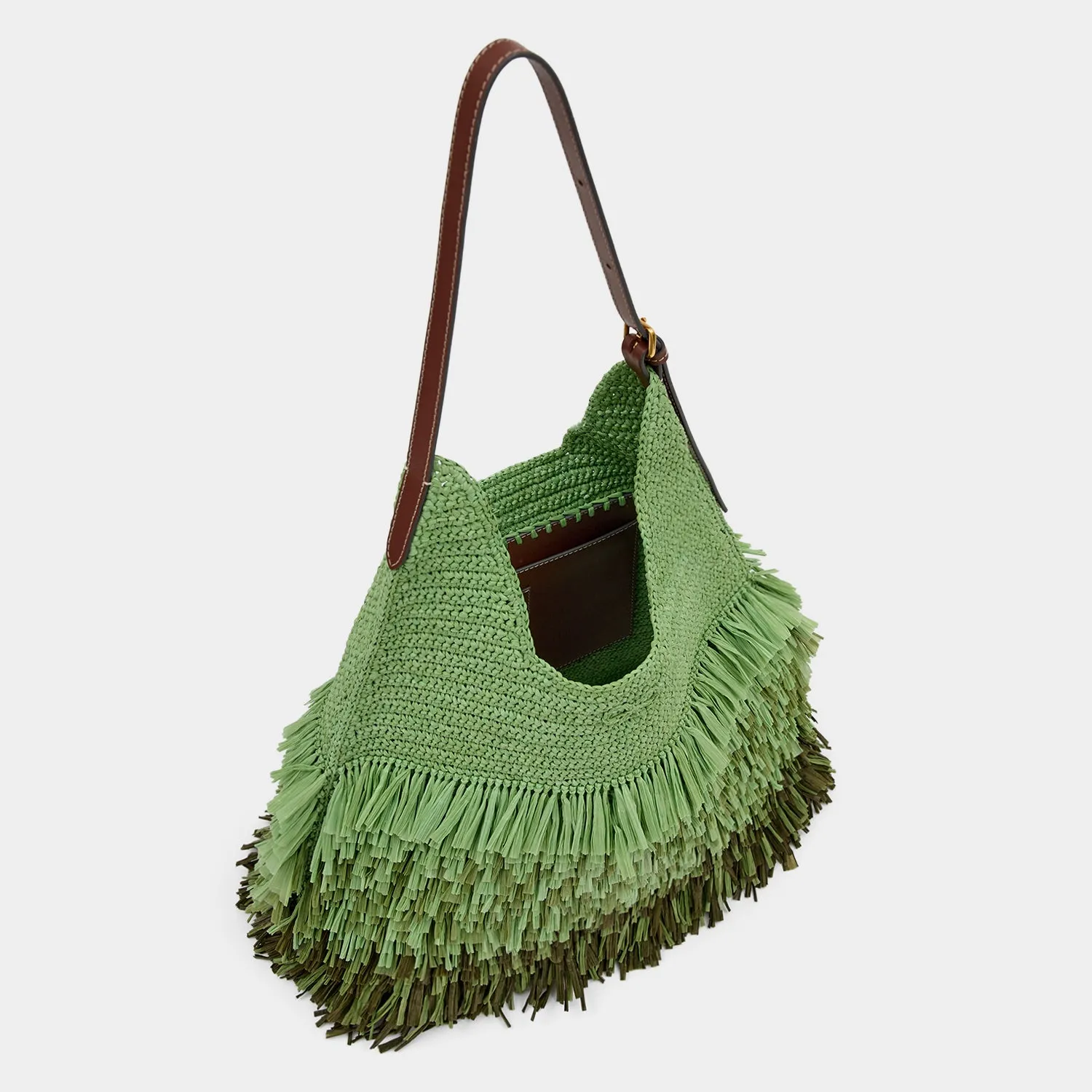 Dégradé Shag Raffia Bag sold by Anya Hindmarch product image thumbnail 5