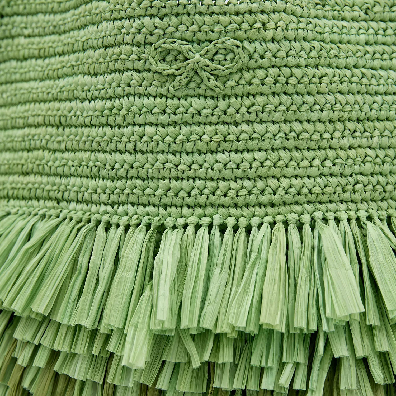 Dégradé Shag Raffia Bag sold by Anya Hindmarch product image thumbnail 4