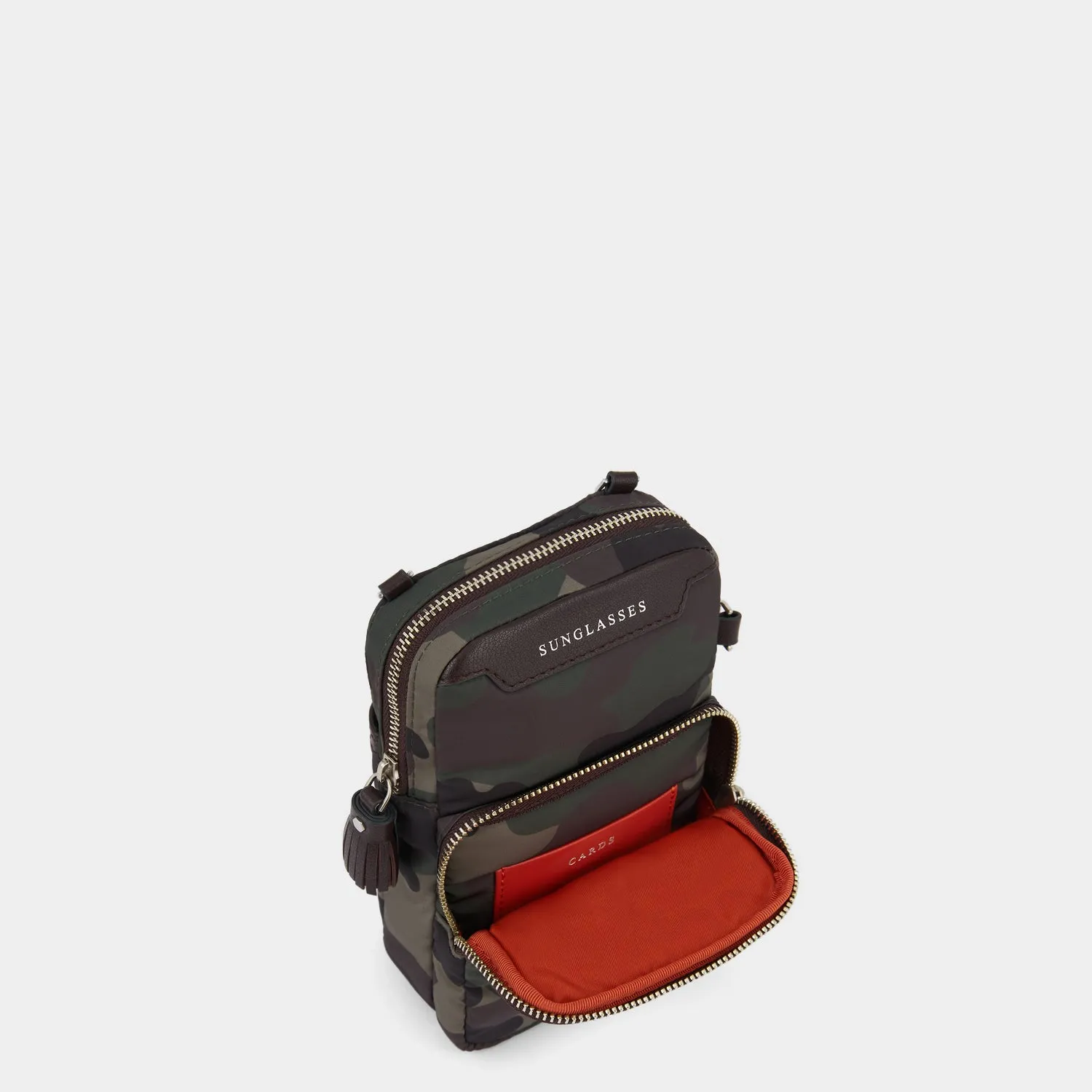 Camouflage Essentials Cross-body sold by Anya Hindmarch product image thumbnail 4