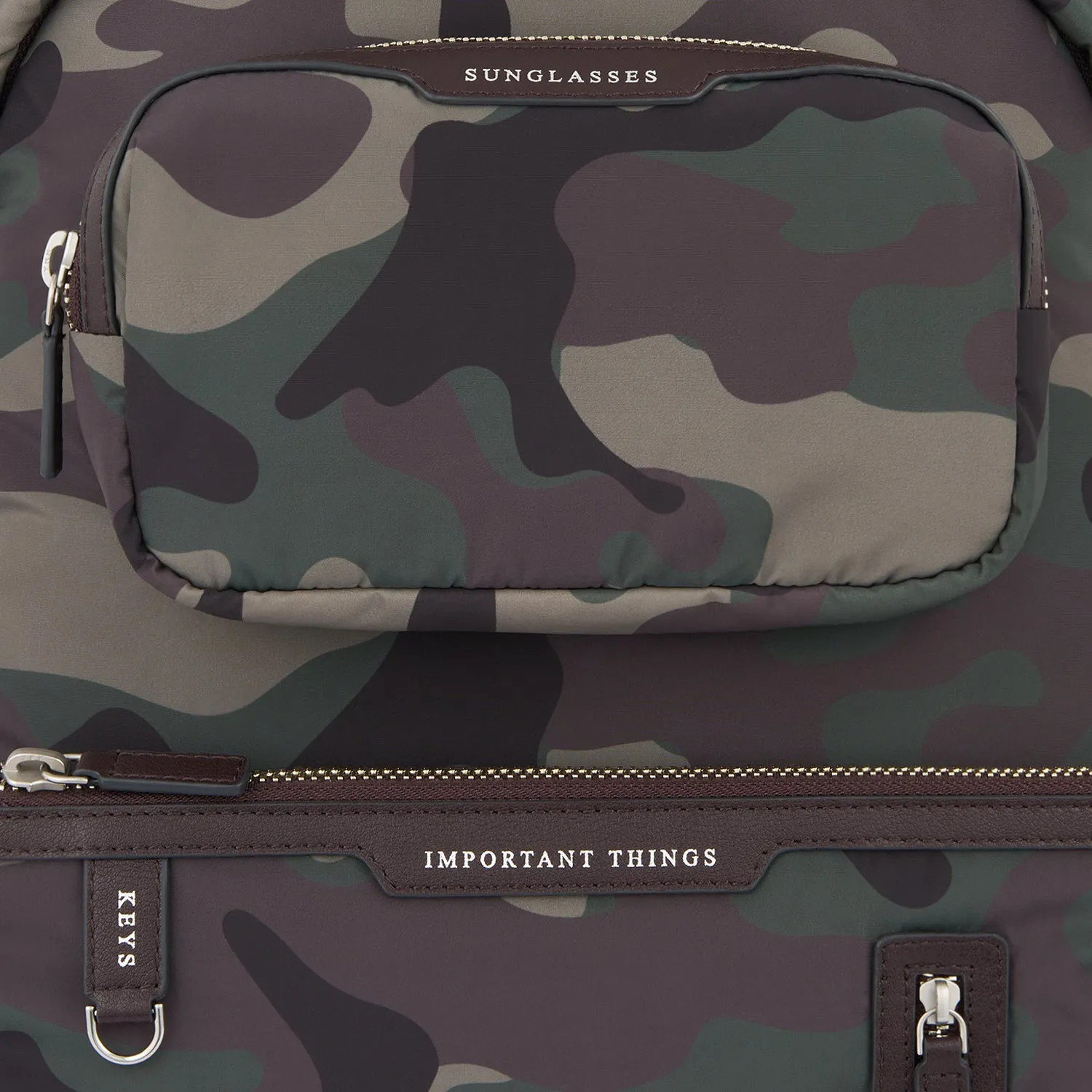 Camouflage Multi Pocket Backpack sold by Anya Hindmarch product image thumbnail 4