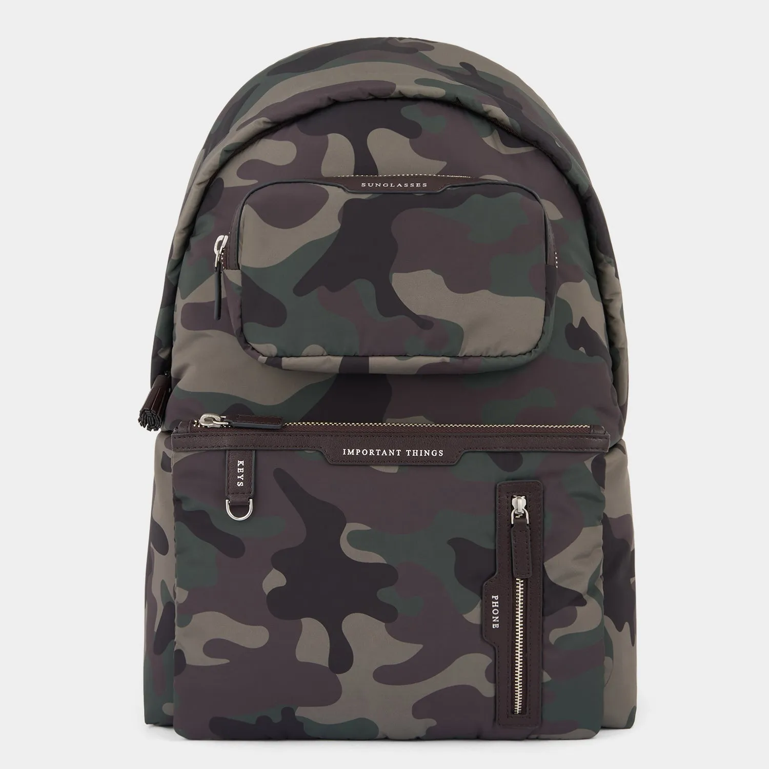 Camouflage Multi Pocket Backpack sold by Anya Hindmarch