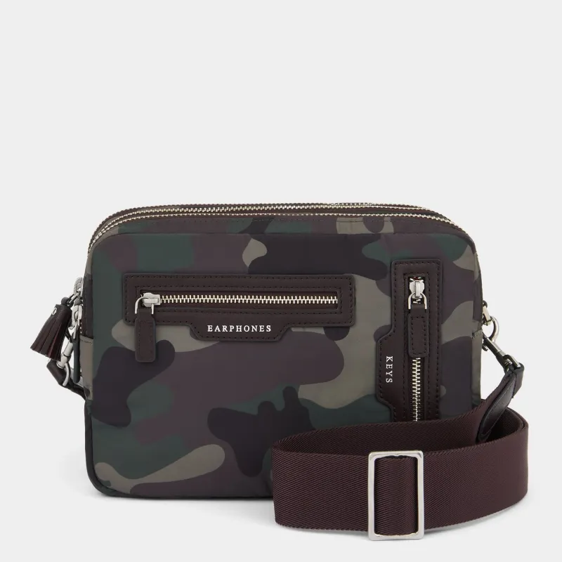 Camouflage Triple Zip Cross-body sold by Anya Hindmarch