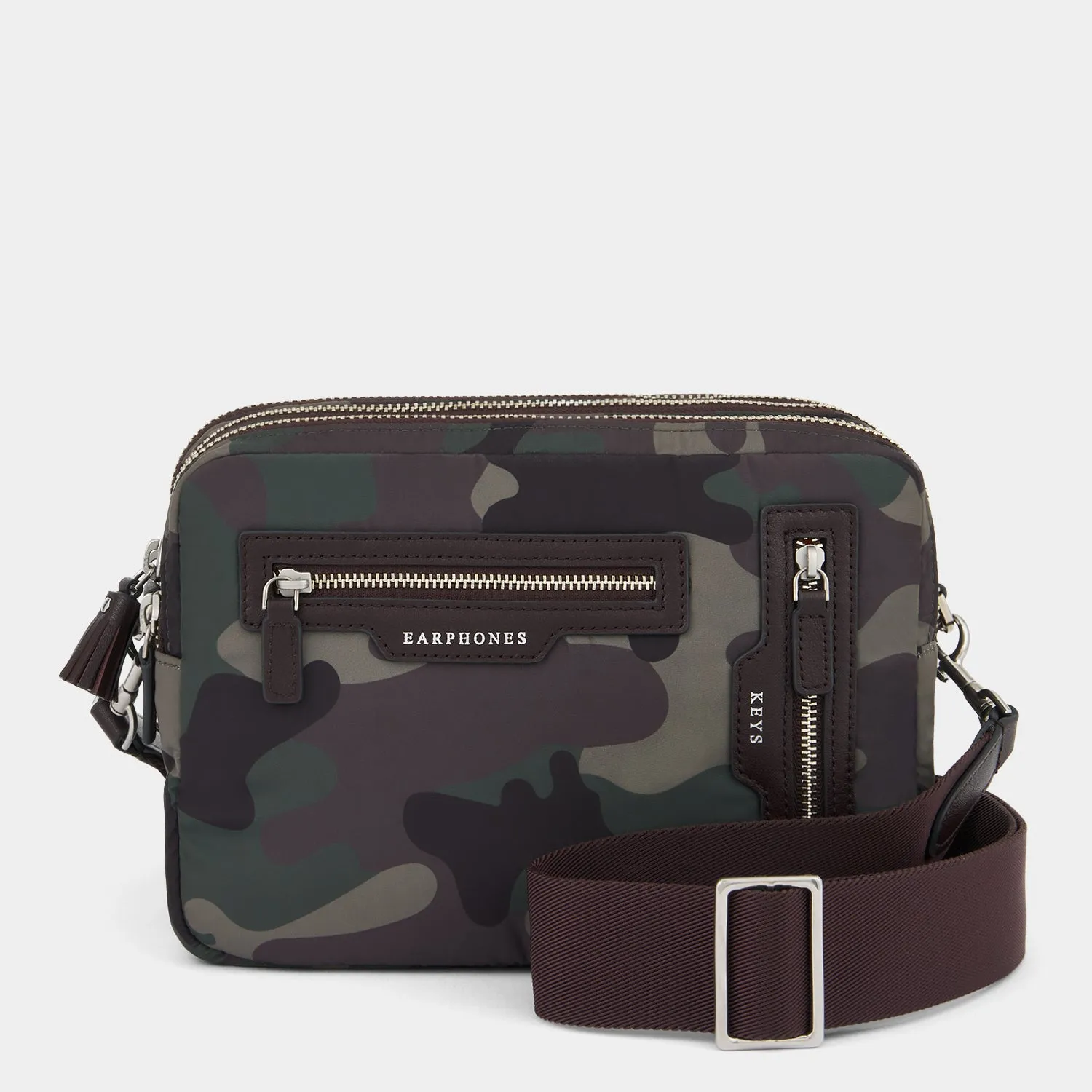 Camouflage Triple Zip Cross-body sold by Anya Hindmarch