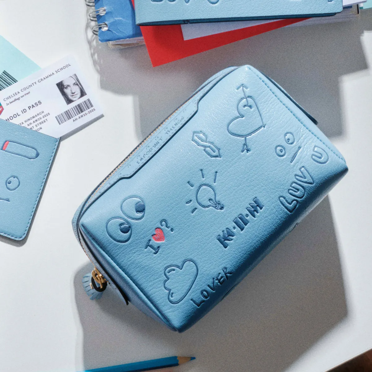 Important Things Scribble Pouch sold by Anya Hindmarch product image thumbnail 2