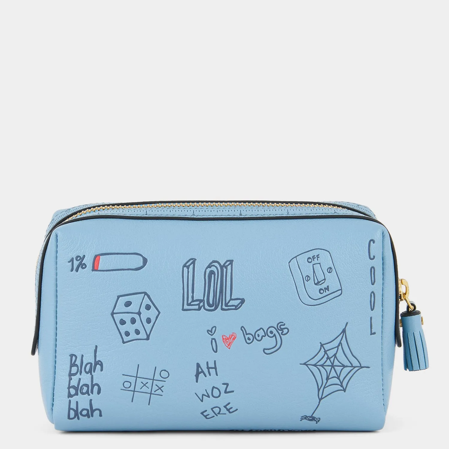 Important Things Scribble Pouch sold by Anya Hindmarch product image thumbnail 5